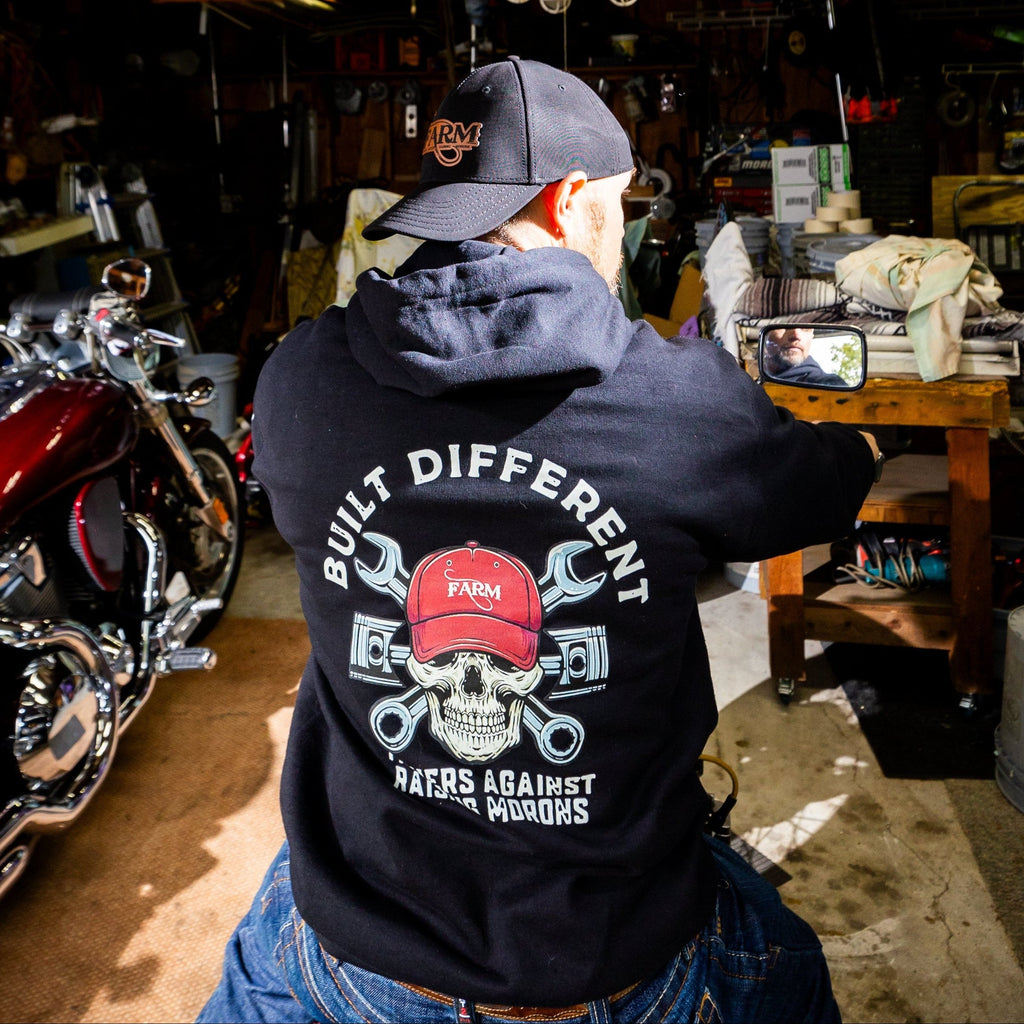 Built Different Hoodie - Black